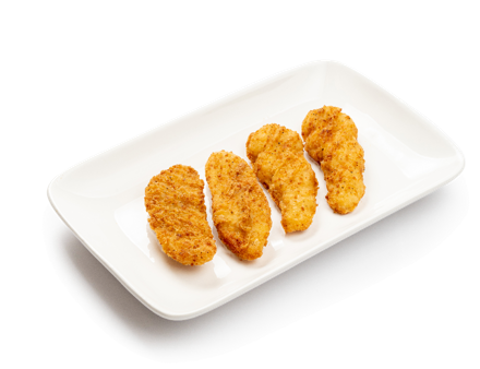 Горячие закуски стрипсы куриные