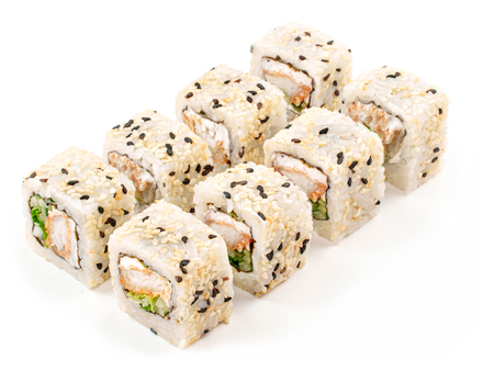 Сложный ролл морской