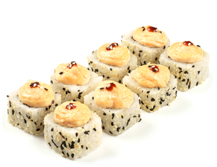 Запеченный ролл самурай
